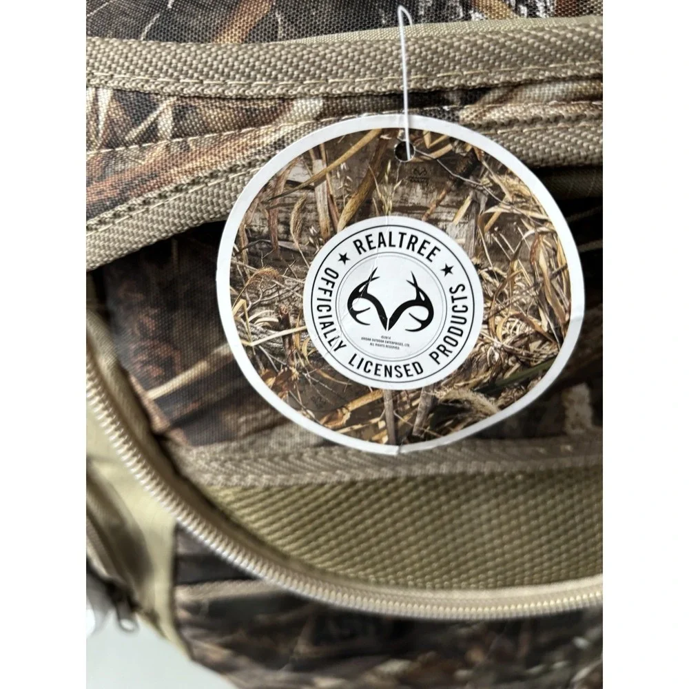 Ultimate Realtree MAX-5® Camo Backpack 20 Can Cooler for Hunting-Camping NEW NWT